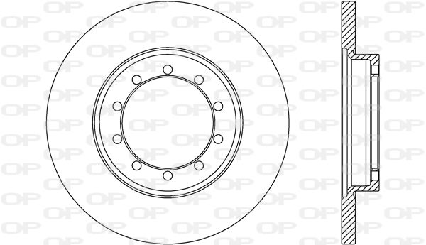 OPEN PARTS Jarrulevy BDA2637.10